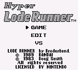 Hyper Lode Runner (World) (Rev 1)